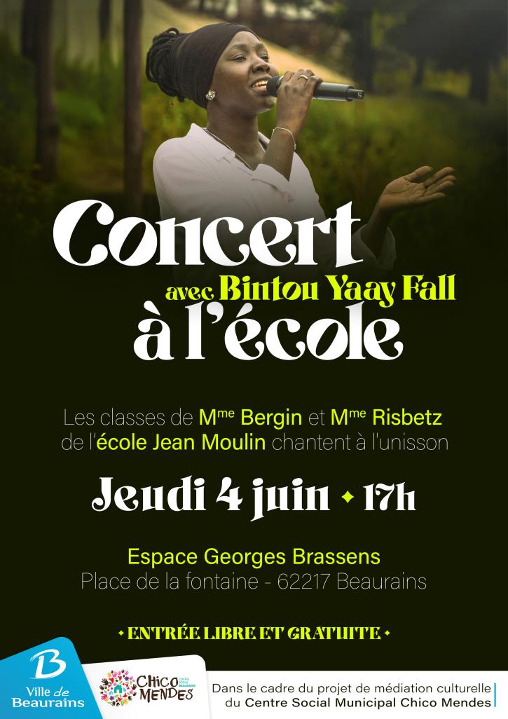 Concert à l'école Jean Moulin